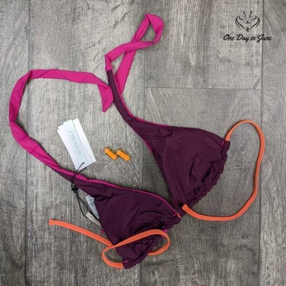 Bcbgeneration Halter Triangle Bikini Top Swimsuit Size XS - Picture 4 of 4